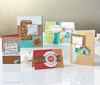Sample greeting cards from our exclusive Cricut Art Philosophy Collection cartridge